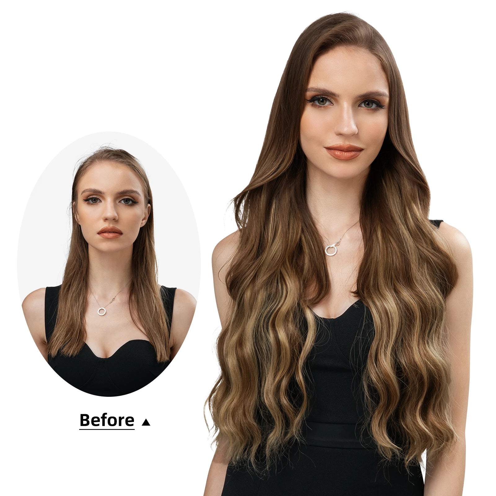 extensiones de cabello sintético